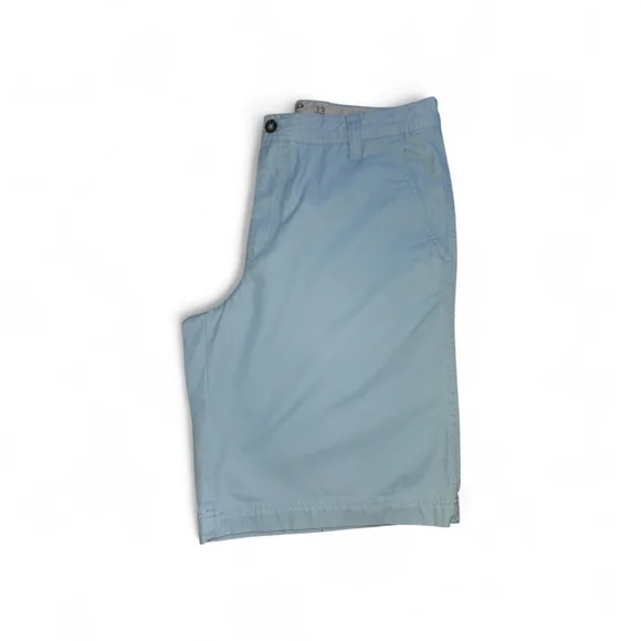 Izod | Men's Sky Blue Saltwater Flat Front Shorts - Picture 3 of 7